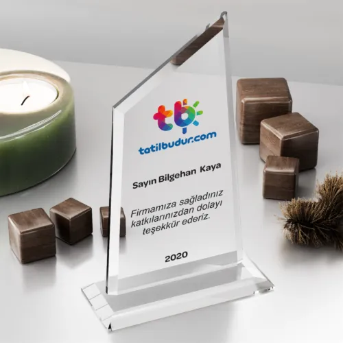 PB3003 Kristal Plaket Baskılı İmalatı ve Toptan Cam Plaket Fiyatı için sitemizden sipariş verebilirsiniz